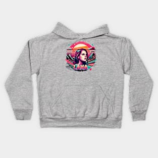 Lana Del Rey - Neon Sunset Kids Hoodie